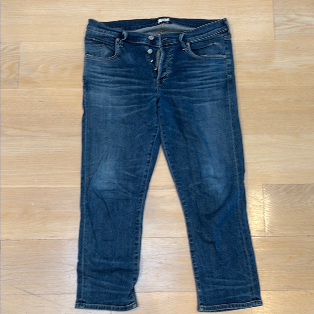 Citizens of Humanity Women’s Blue Button fly Denim Jeans